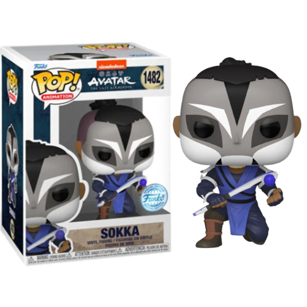 Funko PoP! Animation Avatar The Last Airbender Sokka #1482 (Funko Special Edition)