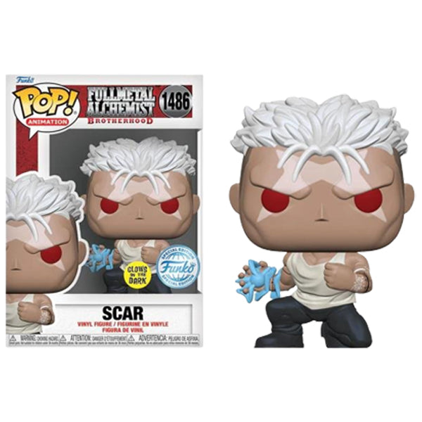Funko PoP! Animation Fullmetal Alchemist Brotherhood Scar #1486 (Funko Special Edition)