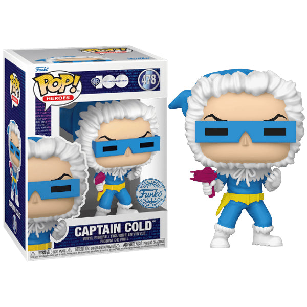Funko PoP! Heroes DC Comics Captain Cold #478 (Funko Special Edition)