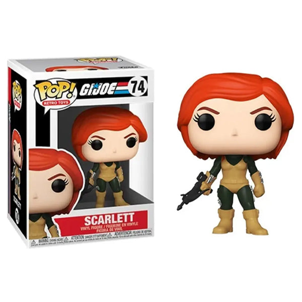 Funko PoP! Retro Toys G.I. Joe Scarlett #74