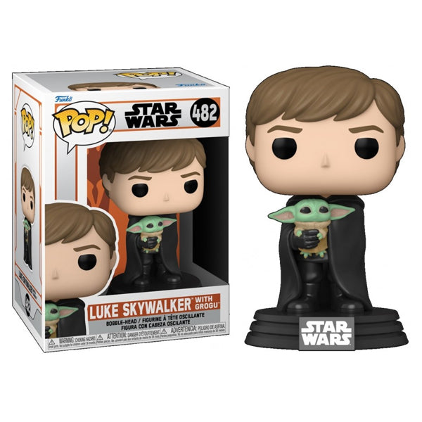Funko PoP! Star Wars The Mandalorian Luke Skywalker with Grogu #482