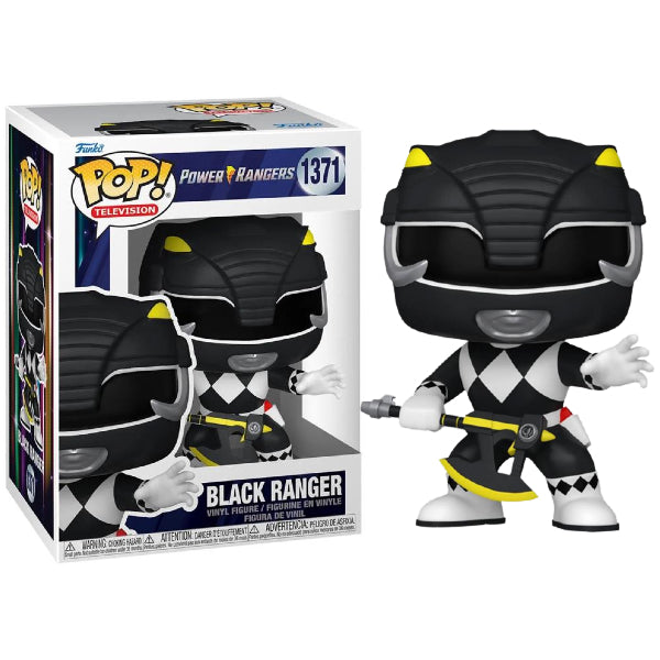 Funko PoP! Television Power Rangers Black Ranger #1371