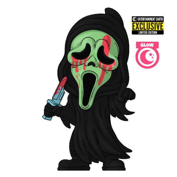 Ghost Face Glow In The Dark Ghost Face #2 Vinyl Figure (Entertainment Earth Exclusive)