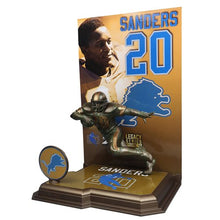 NFL SportsPicks Detroit Lions Barry Sanders Bronze Deco Gold Label