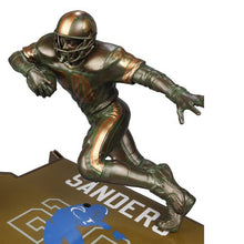 NFL SportsPicks Detroit Lions Barry Sanders Bronze Deco Gold Label