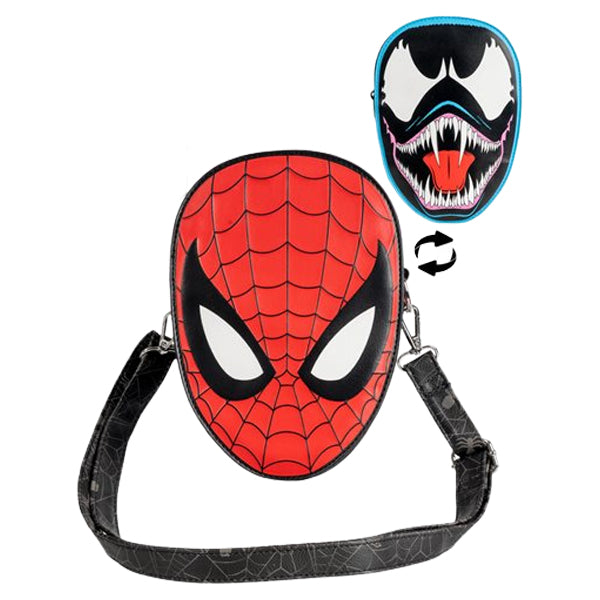 Spider-Man vs. Venom Glow-in-the-Dark Crossbody Purse (Entertainment Earth Exclusive)