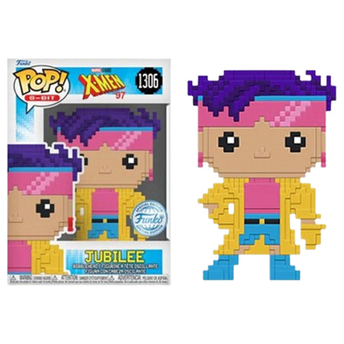 Funko PoP! 8-Bit X- Men '97 Jubilee #1306 (Funko Special Edition)