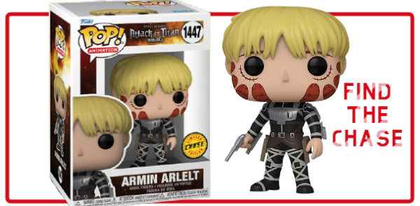 Figurine Attaque des Titans - Armin Arlelt Exclusive Pop 10cm