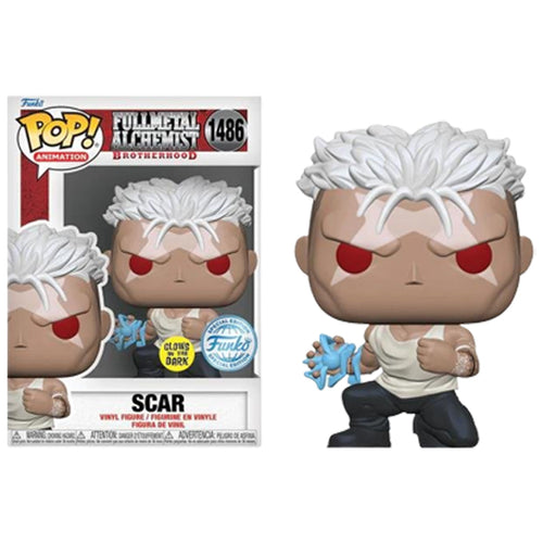 Funko PoP! Animation Fullmetal Alchemist Brotherhood Scar #1486 (Funko Special Edition)