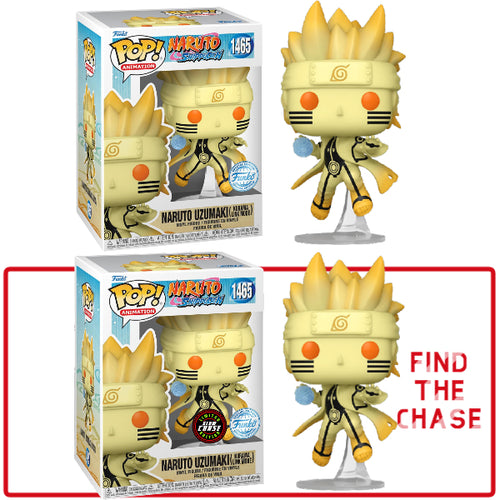 Funko PoP! Animation Naruto Shippuden Naruto Uzumaki (Kurama Link Mode) #1465 (Funko Special Edition)