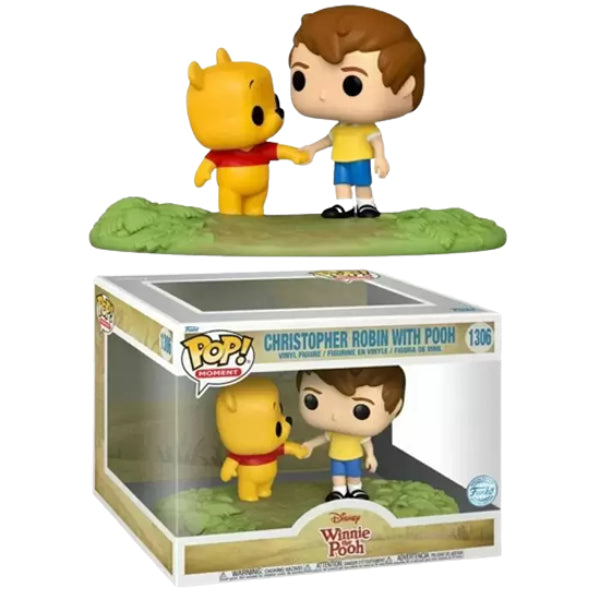 Funko PoP! Disney Moment Winnie The Pooh Christopher Robin with Pooh #1306 (Funko Special Edition)
