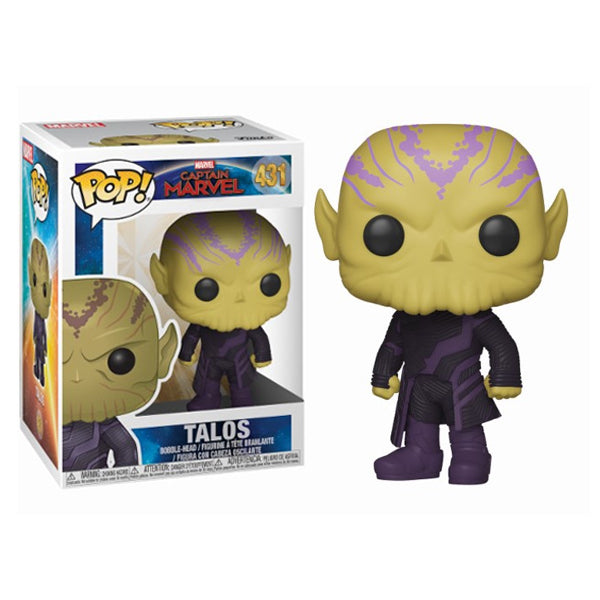 Funko PoP! Marvel Captain Marvel Talos #431