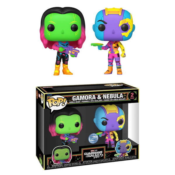 Funko PoP! Marvel Guardians of the Galaxy Gamora & Nebula (Funko Special Edition) 2-Pack