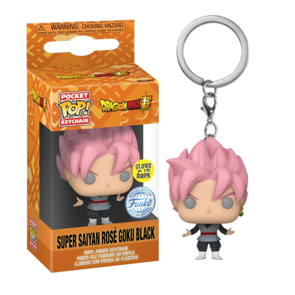 Funko PoP! Keychain Dragon Ball Super Super Saiyan Goku Rose Black