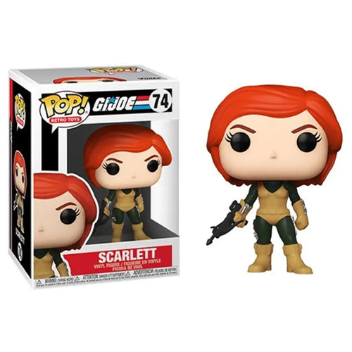 Funko PoP! Retro Toys G.I. Joe Scarlett #74