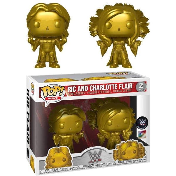 Funko PoP! WWE Ric And Charlotte Flair 2 Pack (Target Exclusive)