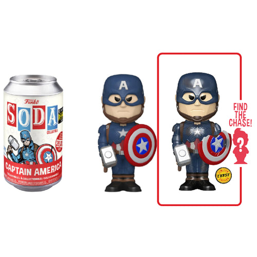 Funko Soda Avengers Endgame Captain America (Entertainment Earth Exclusive)