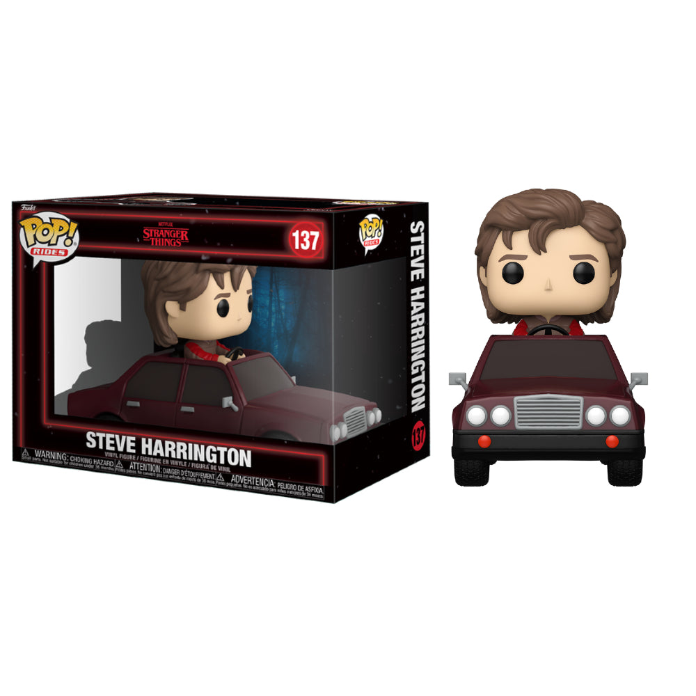 Funko PoP! Rides Stranger Things Steve Harrington #137