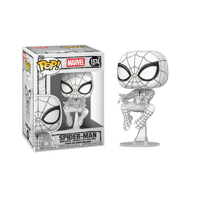 Funko PoP! Marvel Sketched Spider-Man #1574