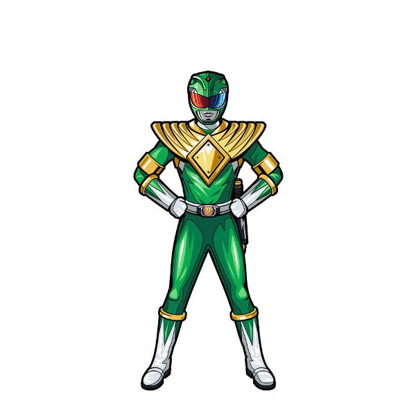 Green Ranger from the Mighty Morphin Power Rangers capture…