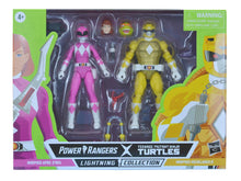 Power Rangers X Teenage Mutant Ninja Turtles Lightning Collection Morphed April O'Neil & Morphed Michelangelo
