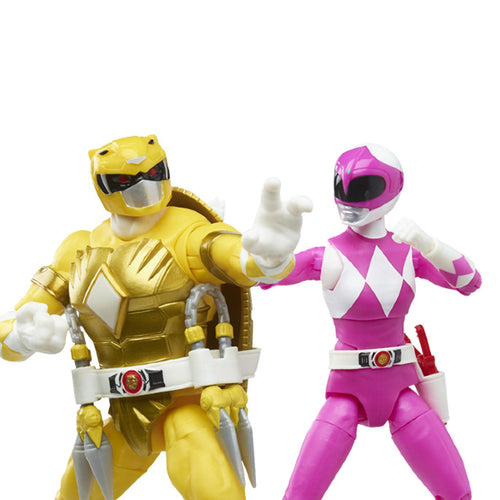 Power Rangers X Teenage Mutant Ninja Turtles Lightning Collection Morphed April O'Neil & Morphed Michelangelo