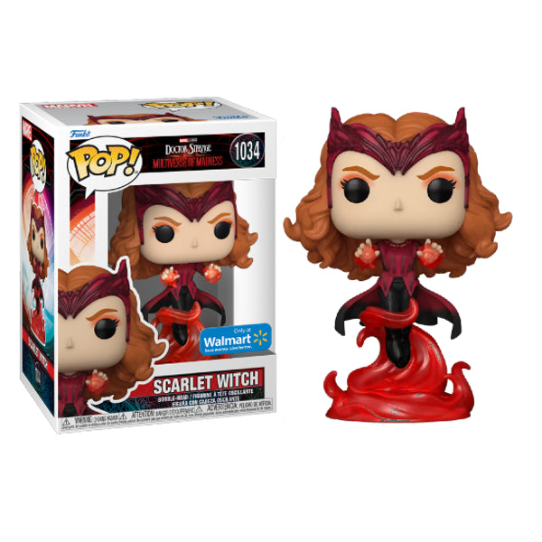 Funko PoP! Marvel Doctor Strange in the Multiverse of Madness Scarlet Witch #1034 (Walmart Exclusive)