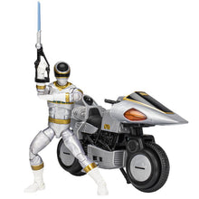 Power Rangers Lightning Collection Deluxe Silver Ranger and Silver Cycle