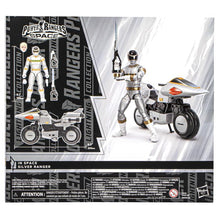 Power Rangers Lightning Collection Deluxe Silver Ranger and Silver Cycle